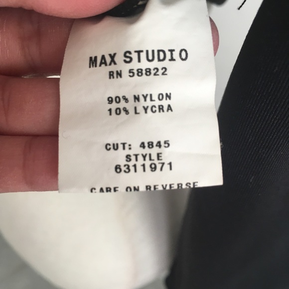 Max Studio Mock-Neck Top - Picture 5 of 5